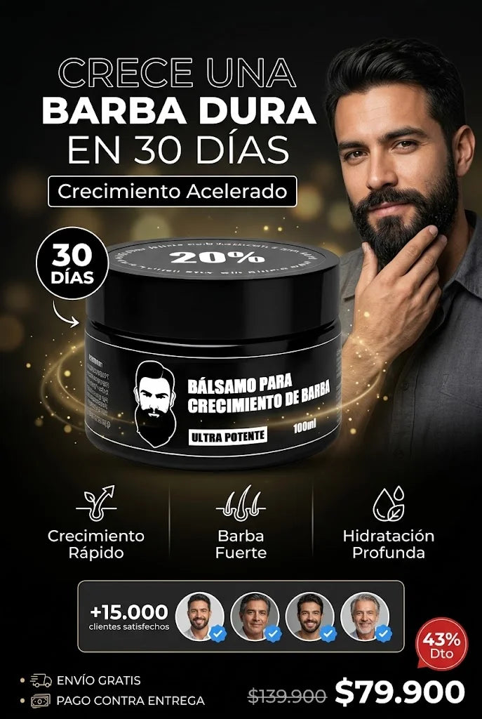 ESTIMULADOR DE BARBA APOLO