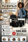 Kit Maleta Mochila Bolsos 5 En 1